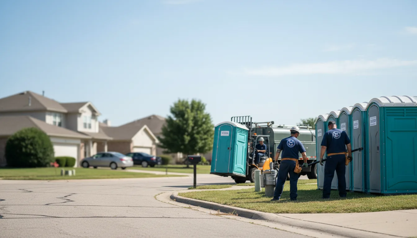 Porta Potty Rental in Delmont, SD near me